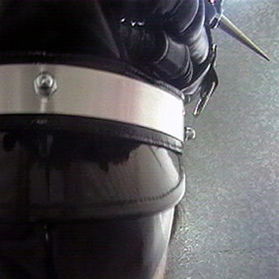 By Appointment is a still from a short dark film