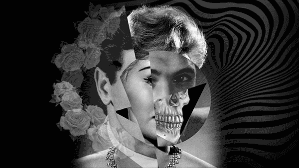 Animated digital collage